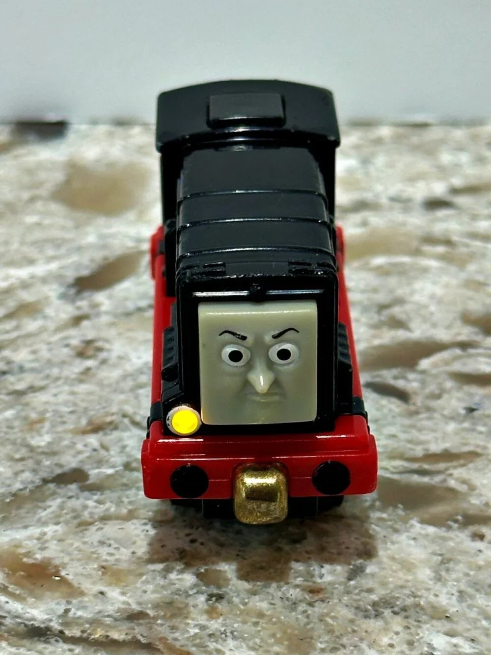 Thomas & Friends Devious Diesel 2008 Take Along LC Diecast Light Works NO SOUND